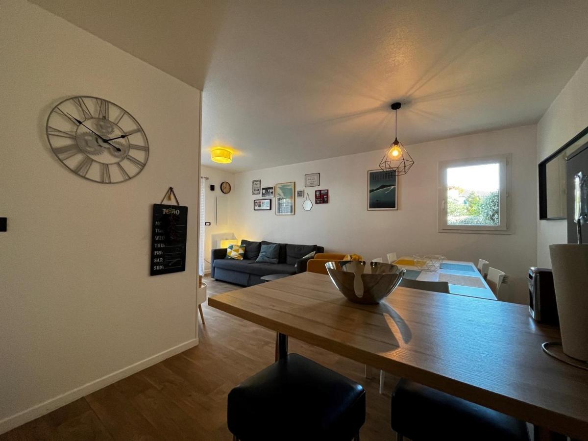 Bel Appartement T3 Avec Jardin, Piscine Et Parking, Proche Plage A Hendaye - Fr-1-239-739 Exterior foto